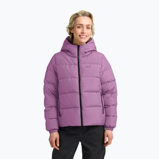 Дамско пухено палто Jack Wolfskin Frozen Palace vivid orchid