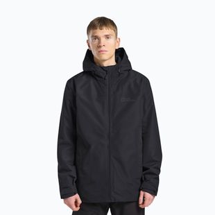 Мъжко яке 3в1 Jack Wolfskin Taubenberg 3In1 black