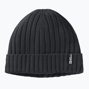 Зимна шапка Jack Wolfskin Rib Knit black