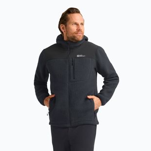 Jack Wolfskin мъжки суитшърт Kammweg Pile Fz phantom fleece