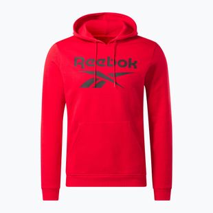 Мъжки суитшърт Reebok Identity Big Logo Fleece Hoodie vecred/black