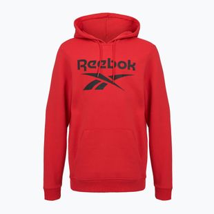 Мъжки суитшърт Reebok Identity Big Logo Fleece Hoodie vecred/black