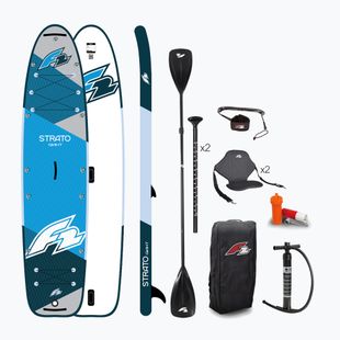 SUP дъска F2 Strato Giant 12'2“ Double Combo blue