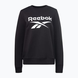 Дамски суитшърт Reebok Identity Big Logo Fleece Crew black