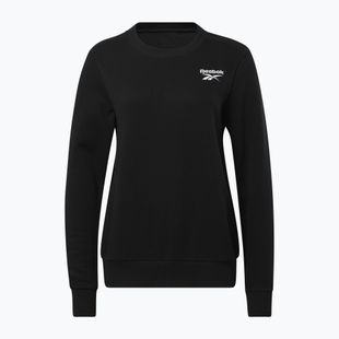Дамски суитшърт Reebok Identity Small Logo French Terry Crew black