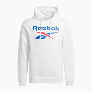 Мъжки суитшърт Reebok Reebok Identity Big Logo Fleece Hoodie white