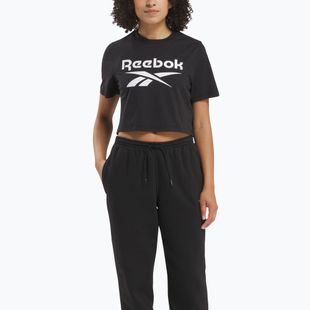 Дамска тениска Reebok Identity Big Logo Crop Tee black
