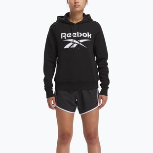 Дамски суитшърт Reebok Identity Big Logo Fleece black