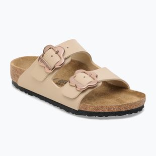Детски чехли BIRKENSTOCK Arizona Flowers Kids Birko-Flor sandcastle