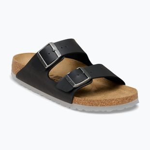 Чехли BIRKENSTOCK Arizona Birko-Flor black/light gray