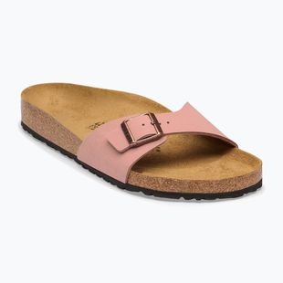 Дамски чехли BIRKENSTOCK Madrid Birkibuc Narrow розова глина