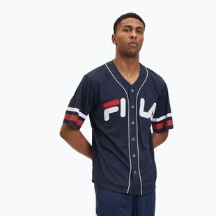 Мъжка тениска FILA Lashio Baseball black iris