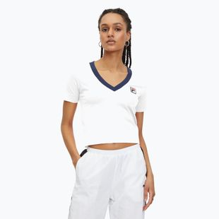 Дамска тениска FILA Ludhiana bright white