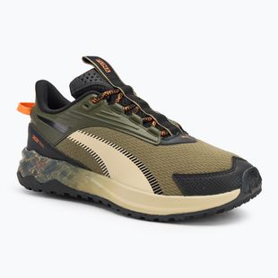 Мъжки обувки за бягане PUMA Extend Lite Trail landslide dark olive/puma black