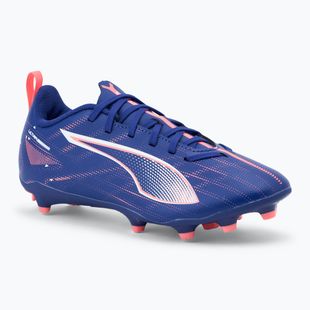 Детски футболни обувки PUMA Ultra 5 Play FG/AG Jr lapis lazuli/puma white/sunset glow