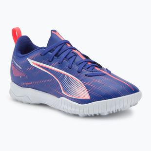 Детски футболни обувки PUMA Ultra 5 Play TT Jr lapis lazuli/puma white/sunset glow