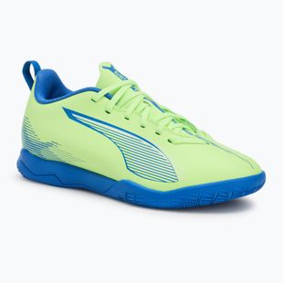 Детски футболни обувки PUMA Ultra 5 Play IT Jr fizzy apple/puma white