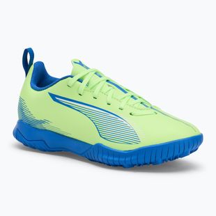 Детски футболни обувки PUMA Ultra 5 Play TT Jr fizzy apple/puma white