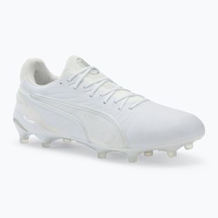 Футболни обувки PUMA King Ultimate FG/AG puma white/puma silver