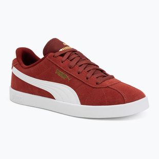 Обувки Puma Club II intense red/puma white/puma gold