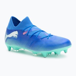 Футболни обувки PUMA Future 7 Match MxSG blue mazing/puma white/electric peppermint