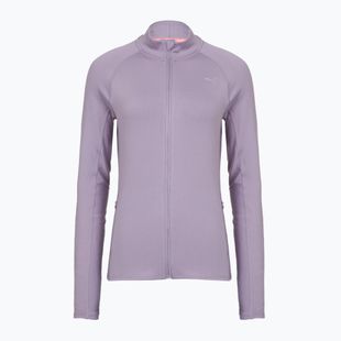 Дамски суитшърт за бягане PUMA Run For Her Ribbed Full Zip pale plum