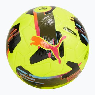 Футболна топка PUMA Orbita 1 TB FIFA Quality Pro lemon tonic/ multicolor размер 5