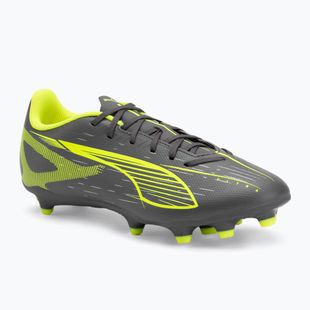 Футболни обувки PUMA Ultra 5 Play FG/AG matte aged silver/yellow alert/puma aged silver