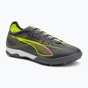 Мъжки футболни обувки PUMA Ultra 5 Match TT matte aged silver/yellow alert/puma aged silver