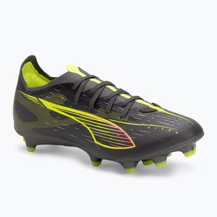 Мъжки футболни обувки PUMA Ultra 5 Match FG/AG matte aged silver/yellow alert/puma aged silver