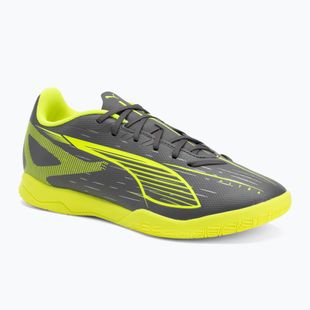 Мъжки футболни обувки PUMA Ultra 5 Play IT matte aged silver/yellow alert/puma aged silver