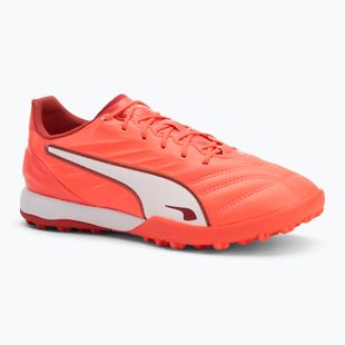Мъжки футболни обувки PUMA King Pro TT glowing red/puma white/red fire