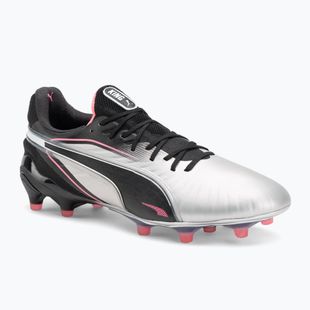 Мъжки футболни обувки PUMA King Ultimate FG/AG puma silver/puma black/sun struck/puma white