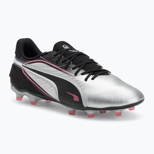 Мъжки футболни обувки PUMA King Match FG/AG puma silver/puma black/sun struck/puma white