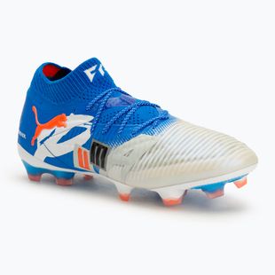 Мъжки футболни обувки PUMA Future 8 Ultimate Forever FG white/ultra blue/feather gray/puma black/glowing red