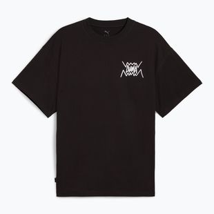 Мъжка баскетболна тениска Puma Jaws Core Tee II puma black