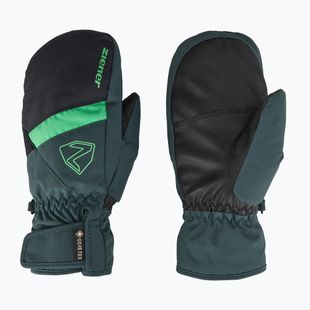Детски скиорски ръкавици ZIENER Levin GTX Mitten dark jungle