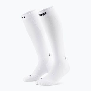 CEP Компресионни чорапи за жени Run Tall 5.0 white