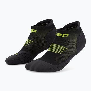 CEP Компресионни чорапи за жени Run No Show 5.0 black/lime