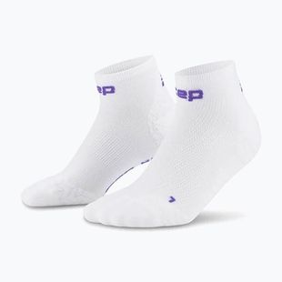 Мъжки компресионни чорапи CEP Ultralight Low Cut 4.0 white