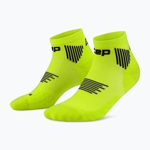 Дамски компресионни чорапи CEP Run Low Cut 5.0 lime/black