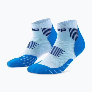 Дамски компресионни чорапи CEP Run Low Cut 5.0 blue/ice