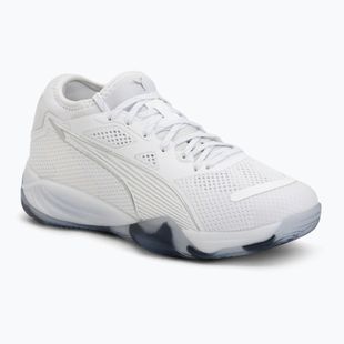 Обувки за хандбал PUMA Eliminate NITRO SQD 4 puma white/baltic sea blue/fresh water