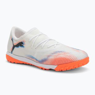 Дамски футболни обувки PUMA Future 8 Match Low TT puma white/puma black/glowing red