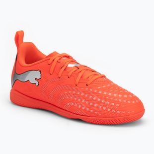 Детски футболни обувки PUMA Future 9 Play IT Jr glowing red/puma white/puma black/puma silver