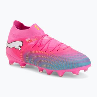 Детски футболни обувки PUMA Future 9 Pro FG/AG Jr poison pink/puma wht/sun stream/bright aqua/puma blk