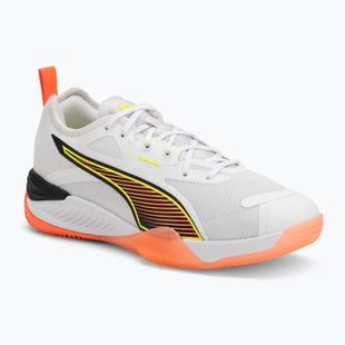 Обувки за хандбал PUMA Eliminate Nitro 4 Game On puma white/glowing red/ultra blue