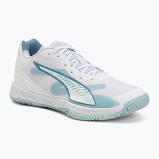 Обувки за хандбал PUMA Accelerate Pro 4 Game On puma white/baltic sea blue/fresh water