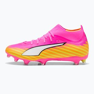 Футболни обувки PUMA Ultra 6 Match + FG/AG poison pink/puma wht/sun stream/bright aqua/puma blk