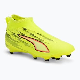 Детски футболни обувки PUMA Ultra 6 Match+ LL FG/AG Jr yellow alert/puma black/glowing red/lime squeeze
